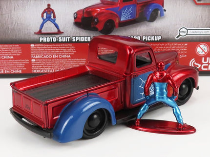 FORD USA | PICK-UP WITH SPIDERMAN FIGURE 1941 | RED BLUE