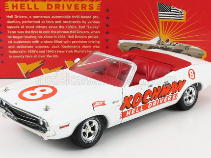 DODGE | CHALLENGER CONVERTIBILE KOCHMAN HELL DRIVERS 1970 | WHITE RED