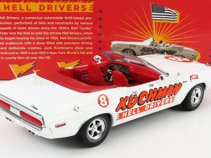 DODGE | CHALLENGER CONVERTIBILE KOCHMAN HELL DRIVERS 1970 | WHITE RED
