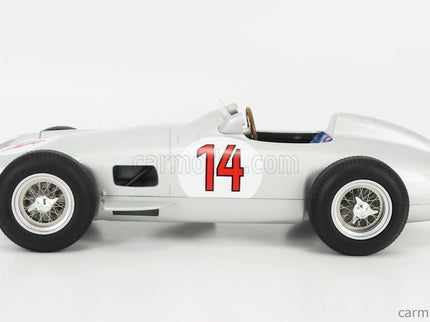 Mercedes Benz F1 W196 N°14 2. Miesto Belgium GP 1955 Stirling Moss 1:18 Werk83 strieborná