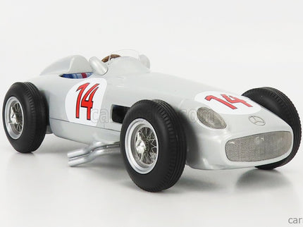 Mercedes Benz F1 W196 N°14 2. Miesto Belgium GP 1955 Stirling Moss 1:18 Werk83 strieborná