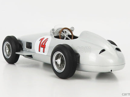 Mercedes Benz F1 W196 N°14 2. Miesto Belgium GP 1955 Stirling Moss 1:18 Werk83 strieborná