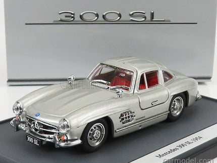 Mercedes Benz 300SL Coupe Gullwing (W198) 1954 1:43 Brumm strieborná