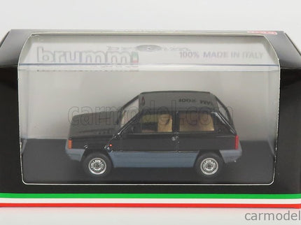 Fiat Panda 30 1 Series 1980 1:43 Brumm čierna Luxor - čierna