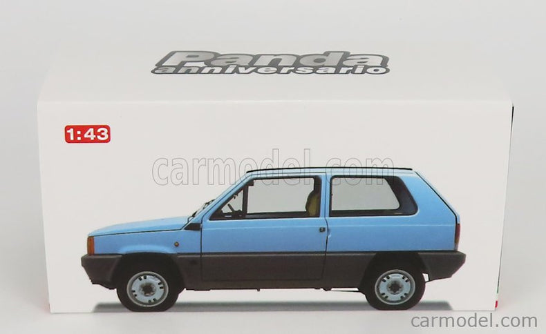 Fiat Panda 30 1 Series 1980 1:43 Brumm čierna Luxor - čierna
