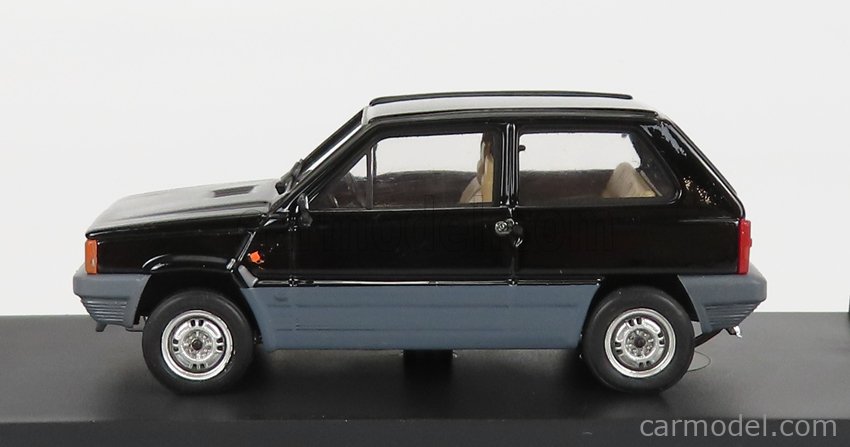Fiat Panda 45 1980 1:43 Brumm čierna Luxor - čierna