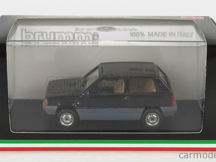 Fiat Panda 45 1980 1:43 Brumm čierna Luxor - čierna