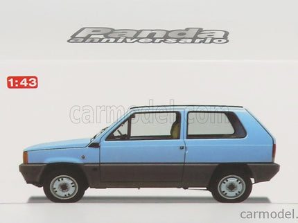 Fiat Panda 45 1980 1:43 Brumm čierna Luxor - čierna