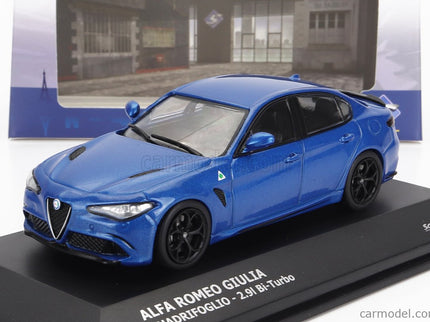 ALFA ROMEO Giulia Quadrifoglio 2016 1:43 Solido modrá