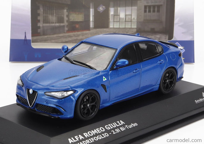 ALFA ROMEO Giulia Quadrifoglio 2016 1:43 Solido modrá
