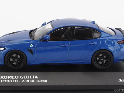 ALFA ROMEO Giulia Quadrifoglio 2016 1:43 Solido modrá