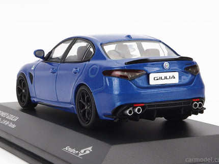 ALFA ROMEO Giulia Quadrifoglio 2016 1:43 Solido modrá