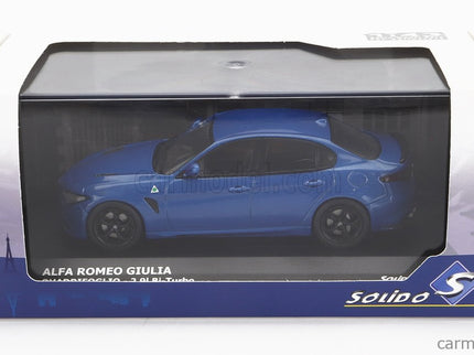 ALFA ROMEO Giulia Quadrifoglio 2016 1:43 Solido modrá