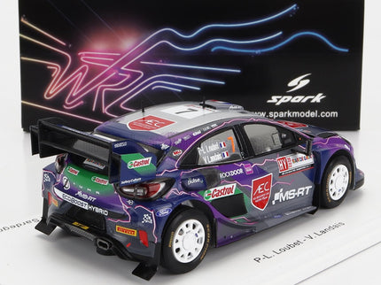FORD ENGLAND | PUMA RALLY1 TEAM FORD WORLD RALLY M-SPORT N 7 4th RALLY SARDINIA ITALY 2022 P.L.LOUBET - V.LANDAIS | PURPLE BLUE GREY