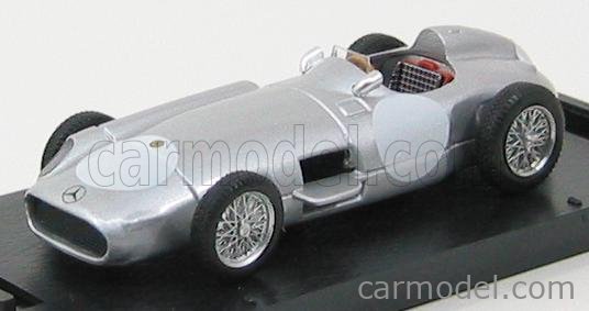 Mercedes Benz F1 W196 Celebration 1955 - Unterturkheim Stuttgart 1:43 Brumm strieborná
