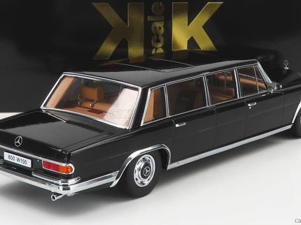 Mercedes Benz S-Class 600 Lwb Pullman (W100) 1964 1:18 KK Scale čierna