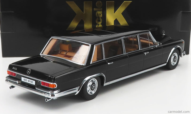 Mercedes Benz S-Class 600 Lwb Pullman (W100) 1964 1:18 KK Scale čierna