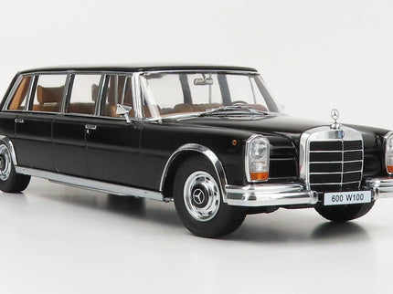 Mercedes Benz S-Class 600 Lwb Pullman (W100) 1964 1:18 KK Scale čierna