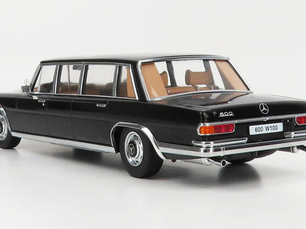 Mercedes Benz S-Class 600 Lwb Pullman (W100) 1964 1:18 KK Scale čierna