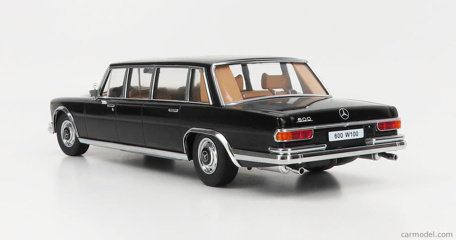 Mercedes Benz S-Class 600 Lwb Pullman (W100) 1964 1:18 KK Scale čierna