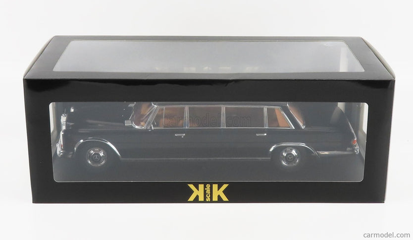 Mercedes Benz S-Class 600 Lwb Pullman (W100) 1964 1:18 KK Scale čierna