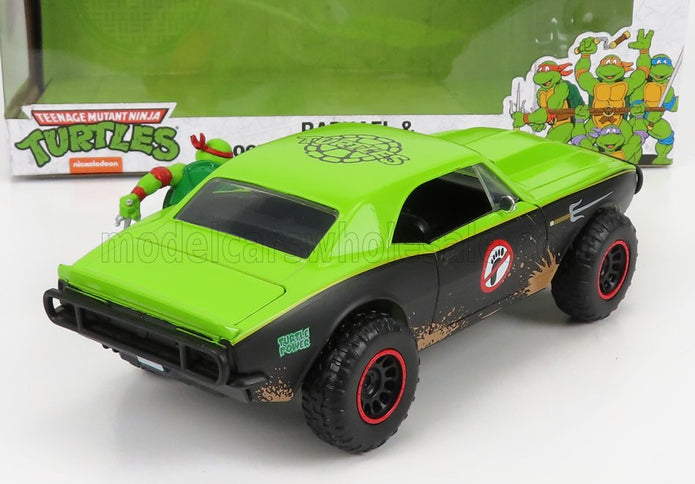 CHEVROLET | CAMARO 1967 - RAPHAEL NINJA TURTLES - TARTARUGHE NINJA | GREEN BLACK