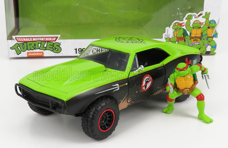 CHEVROLET | CAMARO 1967 - RAPHAEL NINJA TURTLES - TARTARUGHE NINJA | GREEN BLACK