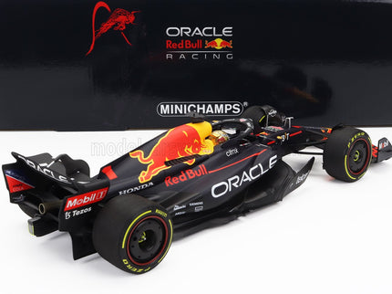 RED BULL | F1  RB18 TEAM ORACLE RED BULL RACING N 1 WINNER MEXICO GP WORLD CHAMPION 2022 MAX VERSTAPPEN | MATT BLUE YELLOW RED