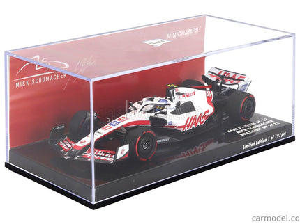 Haas F1 VF-22 Team Haas N°47 Brazilian GP 2022 Mick Schumacher 1:43 Minichamps biela čierna červená