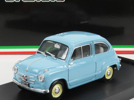 Fiat 600 Berlina 1-SERIES 1955 1:43 Brumm svetlomodrá Cenere - svetlomodrá