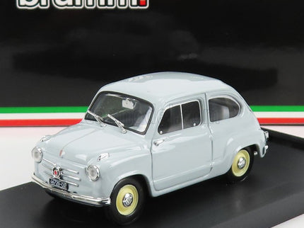 Fiat 600 Berlina 1-SERIES 1955 1:43 Brumm sivá Perla - svetlosivá