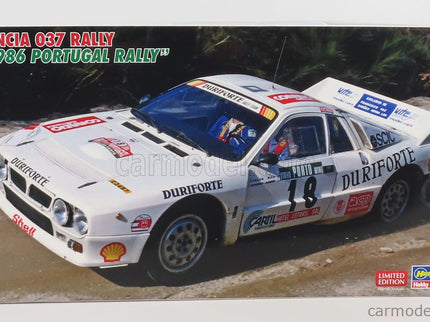 Lancia 037 Rally N°18 Rally Portugal 1986 C.Bica - C.Junior 1:24 Hasegawa /