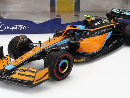 McLAREN | F1  MCL36 TEAM MCLAREN N 4 3rd EMILIA ROMAGNA ITALY GP 2022 LANDO NORRIS | ORANGE LIGHT BLUE
