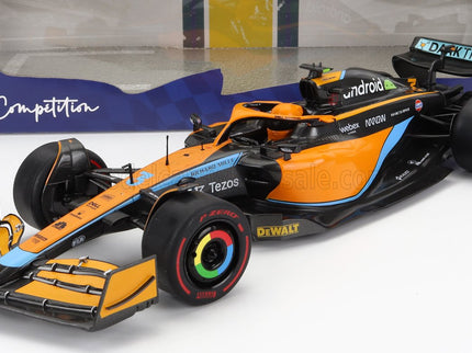 McLAREN | F1  MCL36 TEAM MCLAREN N 3 AUSTRALIAN GP 2022 DANIEL RICCIARDO | ORANGE LIGHT BLUE