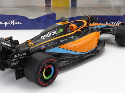 McLAREN | F1  MCL36 TEAM MCLAREN N 3 AUSTRALIAN GP 2022 DANIEL RICCIARDO | ORANGE LIGHT BLUE