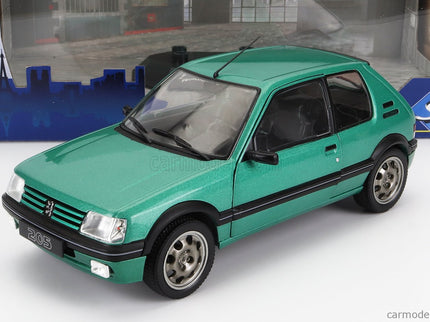 Peugeot 205 1.9 Gti Griffe 1990 1:18 Solido zelená metalická