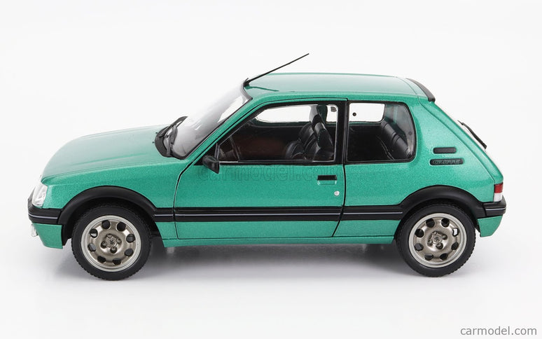 Peugeot 205 1.9 Gti Griffe 1990 1:18 Solido zelená metalická