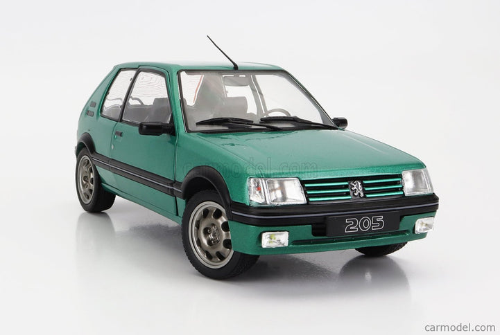 Peugeot 205 1.9 Gti Griffe 1990 1:18 Solido zelená metalická