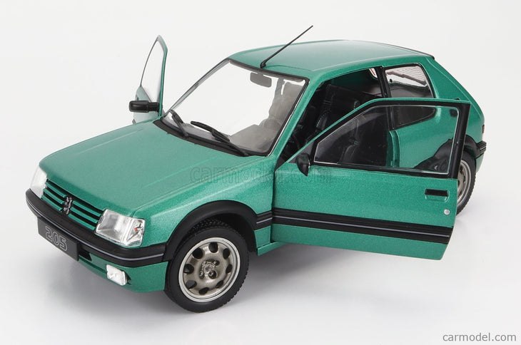 Peugeot 205 1.9 Gti Griffe 1990 1:18 Solido zelená metalická
