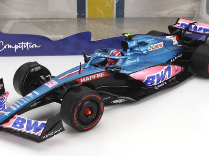 ALPINE | F1 A522 TEAM ALPINE BWT N 31 AUSTRALIAN GP 2022 ESTEBAN OCON | BLUE PINK