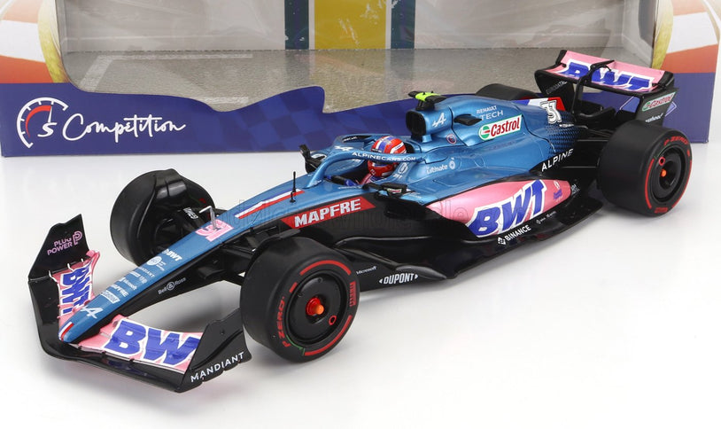 ALPINE | F1 A522 TEAM ALPINE BWT N 31 AUSTRALIAN GP 2022 ESTEBAN OCON | BLUE PINK