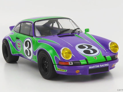 Porsche 911 RSR Coupe N°3 Happy Tribute 1973 1:18 Solido fialová zelená