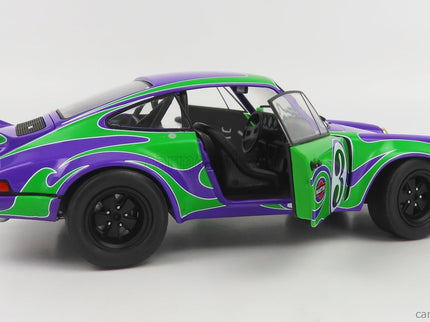 Porsche 911 RSR Coupe N°3 Happy Tribute 1973 1:18 Solido fialová zelená