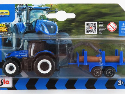 NEW HOLLAND | T7-315 TRACTOR WITH TRAILER 2018 | BLUE WOOD