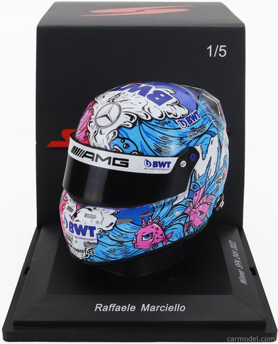 Stilo Helmet Helma Mercedes Benz GT3 AMG Team Akkodis Asp N°88 Víťaz 24h Spa 2022 Raffaele Marciello 1:5 Spark Model rôzne farby