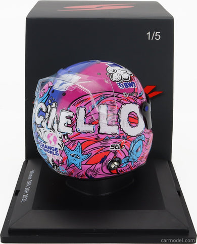 Stilo Helmet Helma Mercedes Benz GT3 AMG Team Akkodis Asp N°88 Víťaz 24h Spa 2022 Raffaele Marciello 1:5 Spark Model rôzne farby