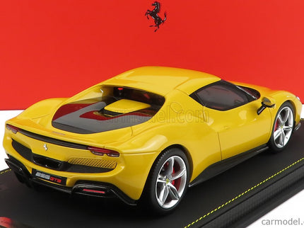 Ferrari 296 GTB Hybrid 830HP V6 2021 1:18 BBR Models GIALLO MODENA - YELLOW