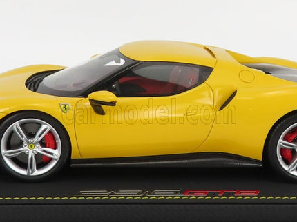Ferrari 296 GTB Hybrid 830HP V6 2021 1:18 BBR Models GIALLO MODENA - YELLOW