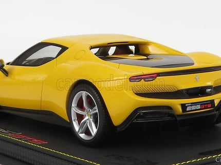 Ferrari 296 GTB Hybrid 830HP V6 2021 1:18 BBR Models GIALLO MODENA - YELLOW