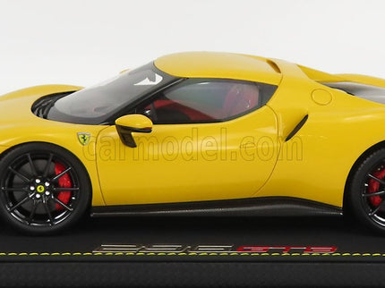 Ferrari 296 GTB Hybrid 830HP V6 2021 1:18 BBR Models GIALLO MODENA - YELLOW